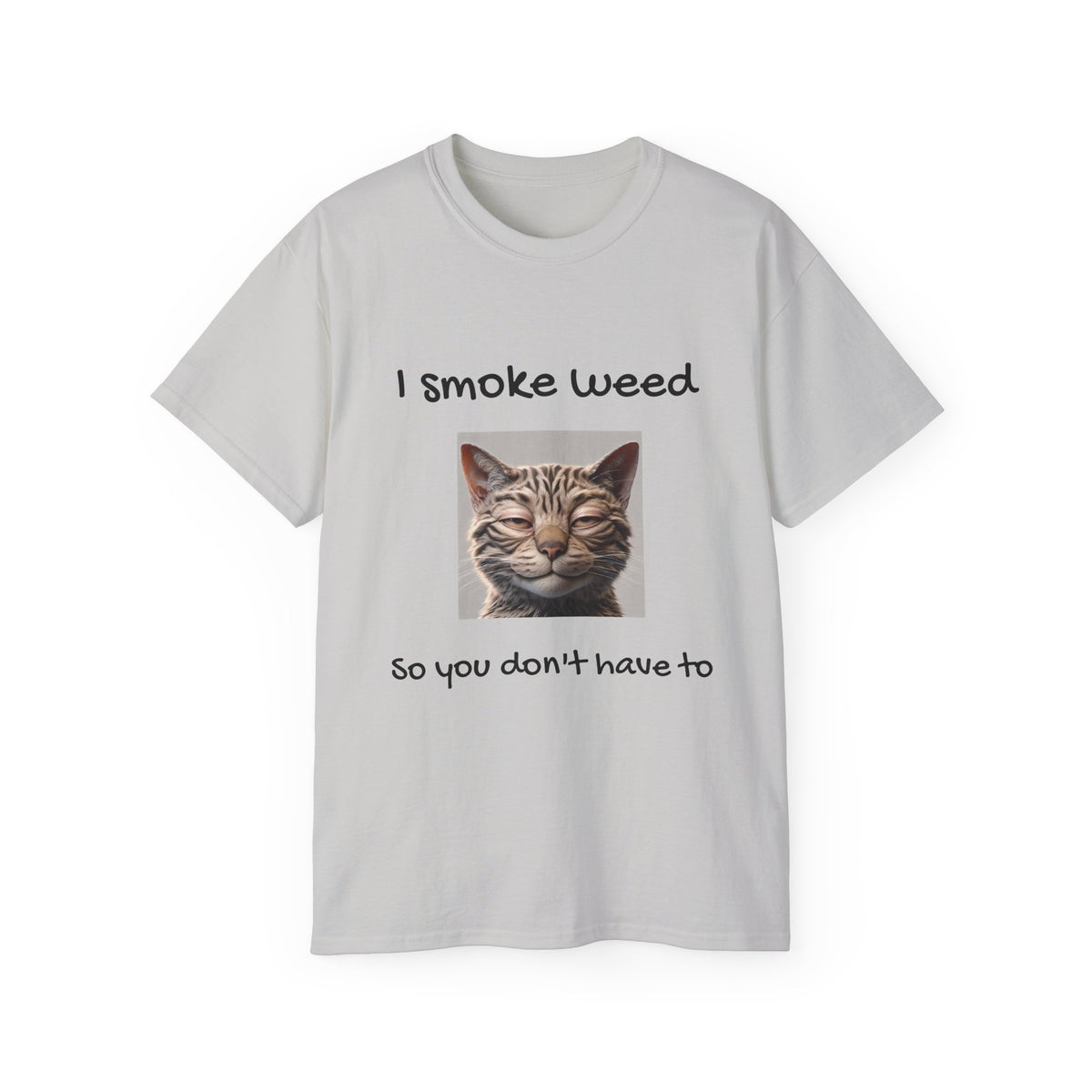 I Smoke Weed Stoned Cat